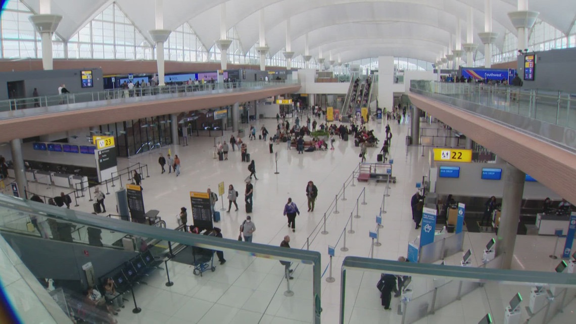 Flights delayed, canceled at Denver airport after first snowfall of the season