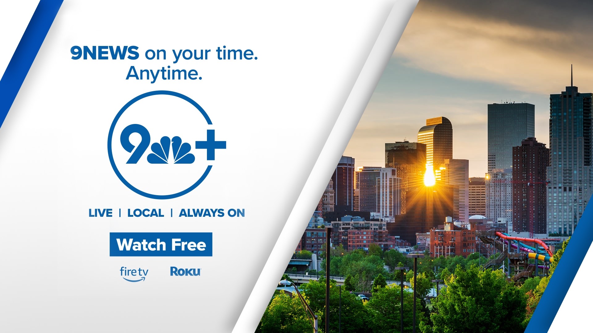 Here's how you can access the latest Denver news and weather on the 9NEWS+ app on your Roku, Amazon Fire TV, and Apple TV.