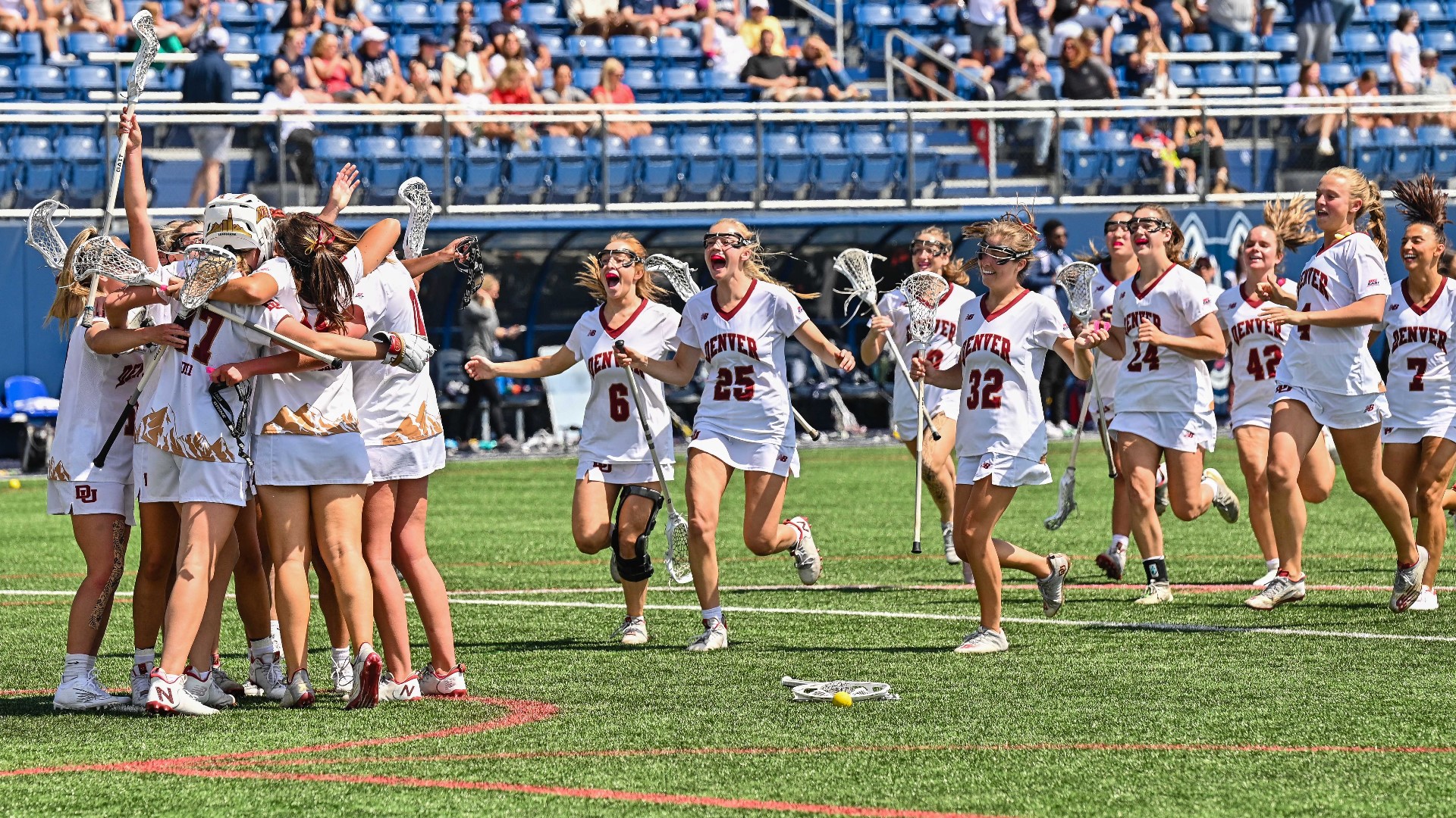 The University of Denver women's lacrosse team finished with the first-ever 19-0 season in program history and won its third-straight Big East title.