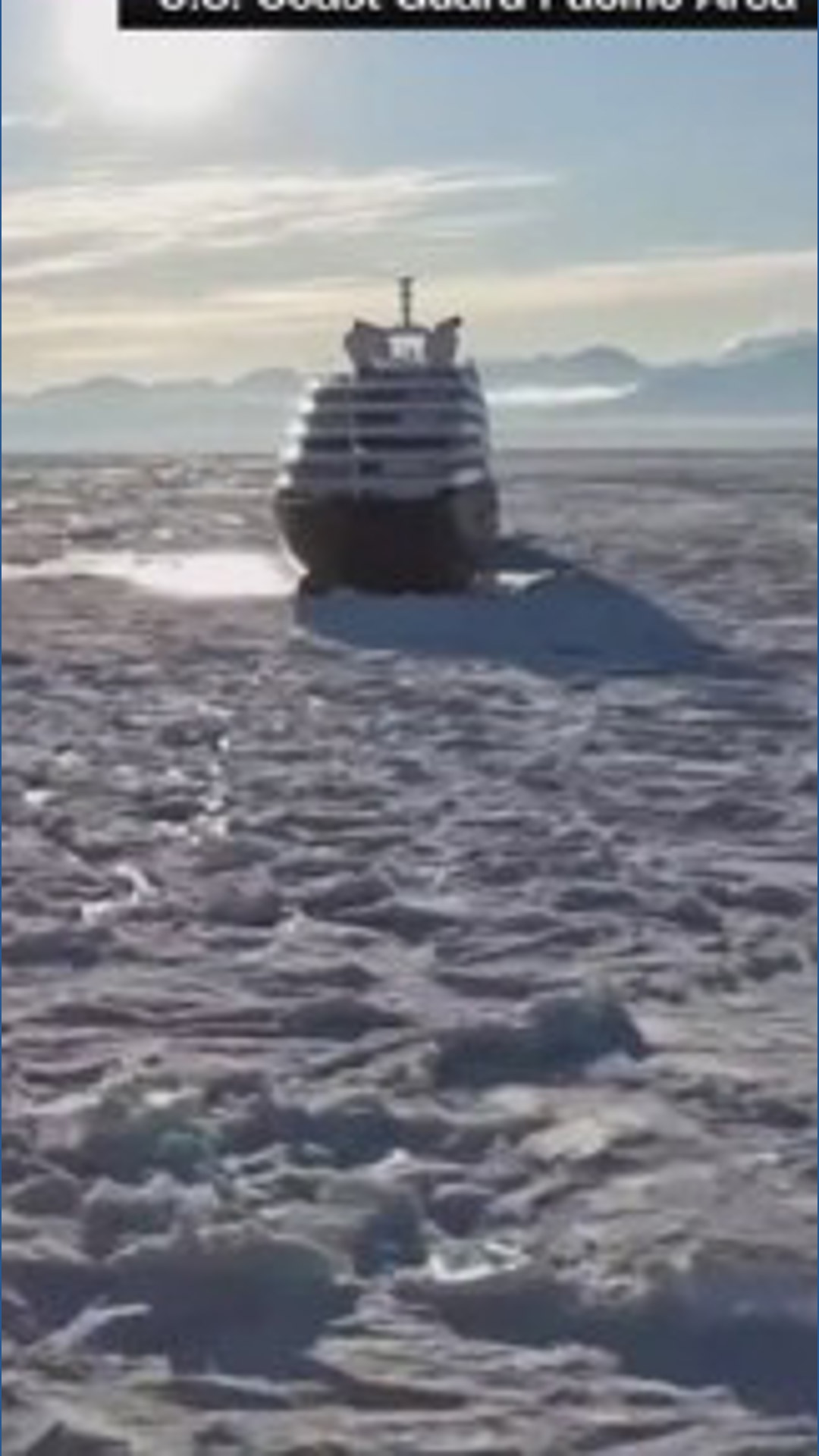 Cruise ship rescued after getting trapped in ice | 9news.com