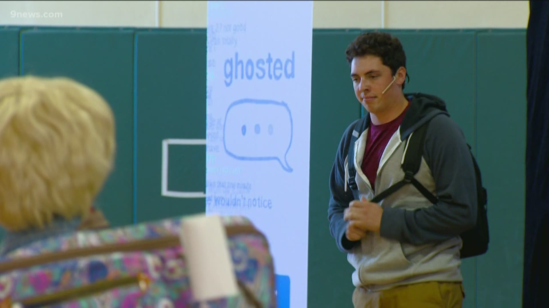 'Ghosted,' put on at the Denver Academy, hit home for a lot of students who watched it.