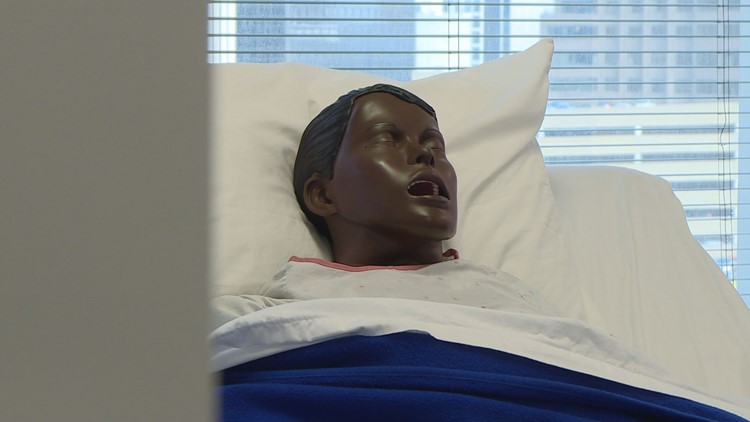 Denver nursing program uses manikins with different skin tones