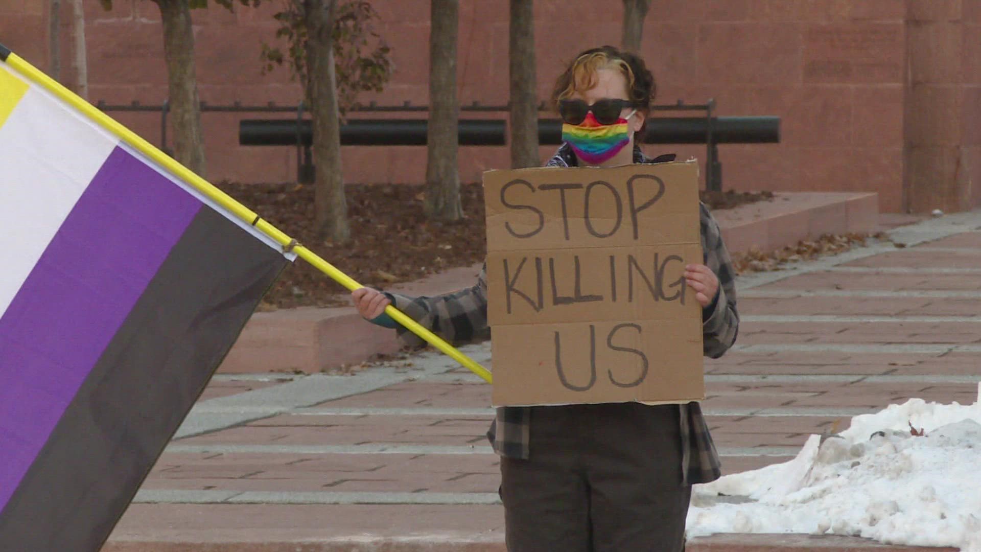 9NEWS reporter Cole Sullivan shows us how the LGBTQ+ community around Denver is processing it all.