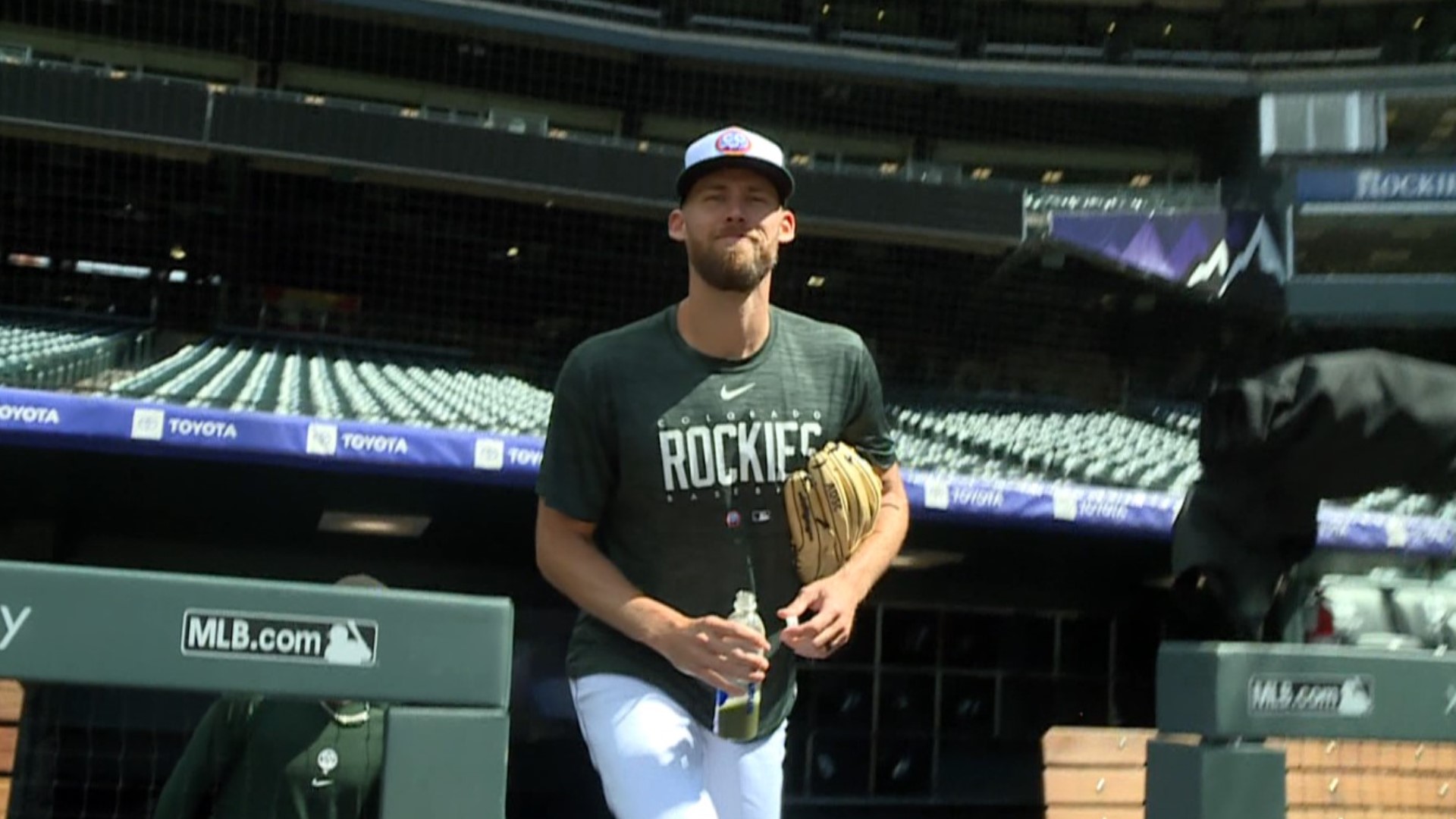 Rockies relief pitcher Daniel Bard started the season on the 15-day Injured List with anxiety. He battled the disorder more than a decade ago in Boston.