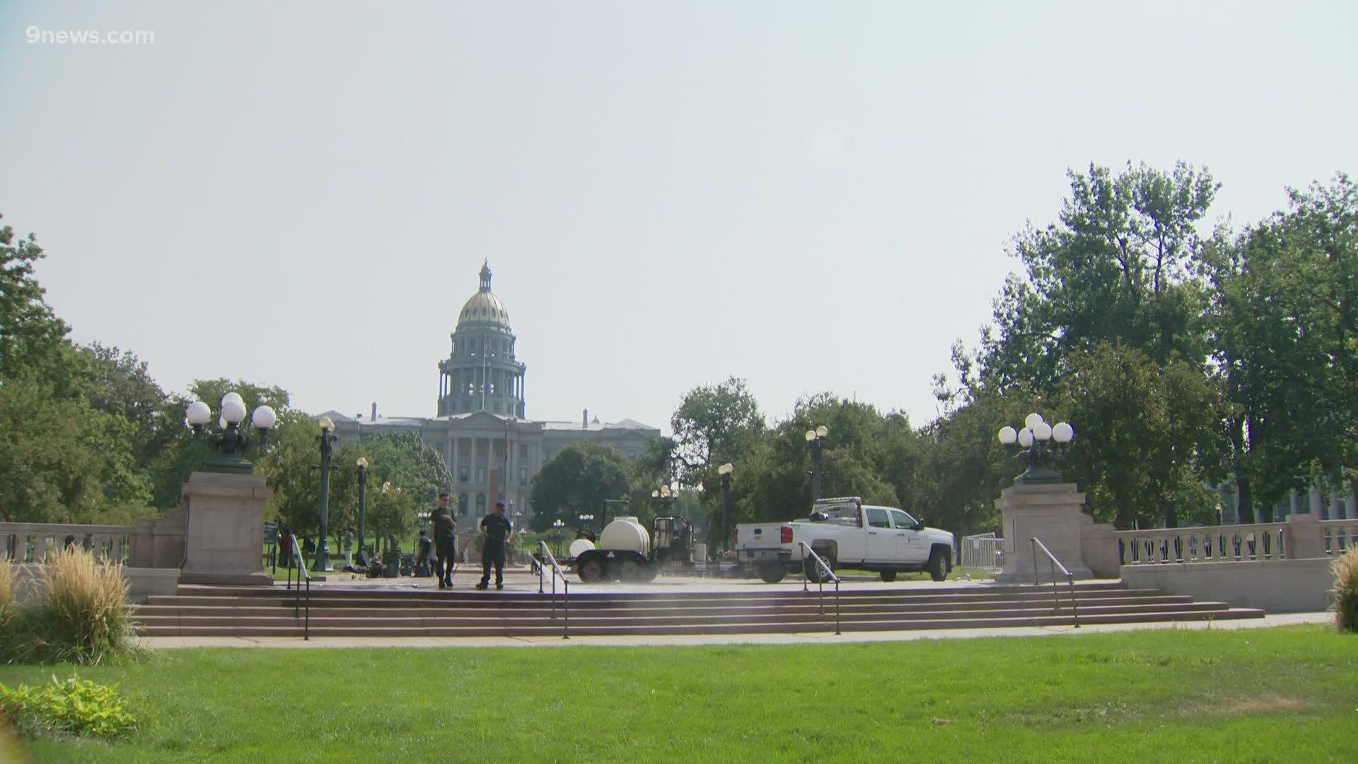 Parts of Civic Center Park are to reopen on Wednesday, more than a month after a closure was enacted to address significant public health issues.