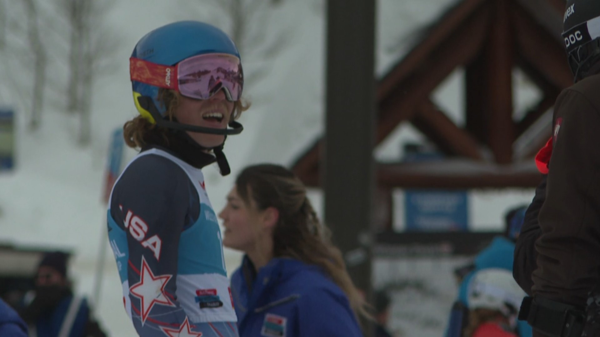 First-year ski racer Noah Bury joined the National Sports Center for the Disabled and began competing this season.