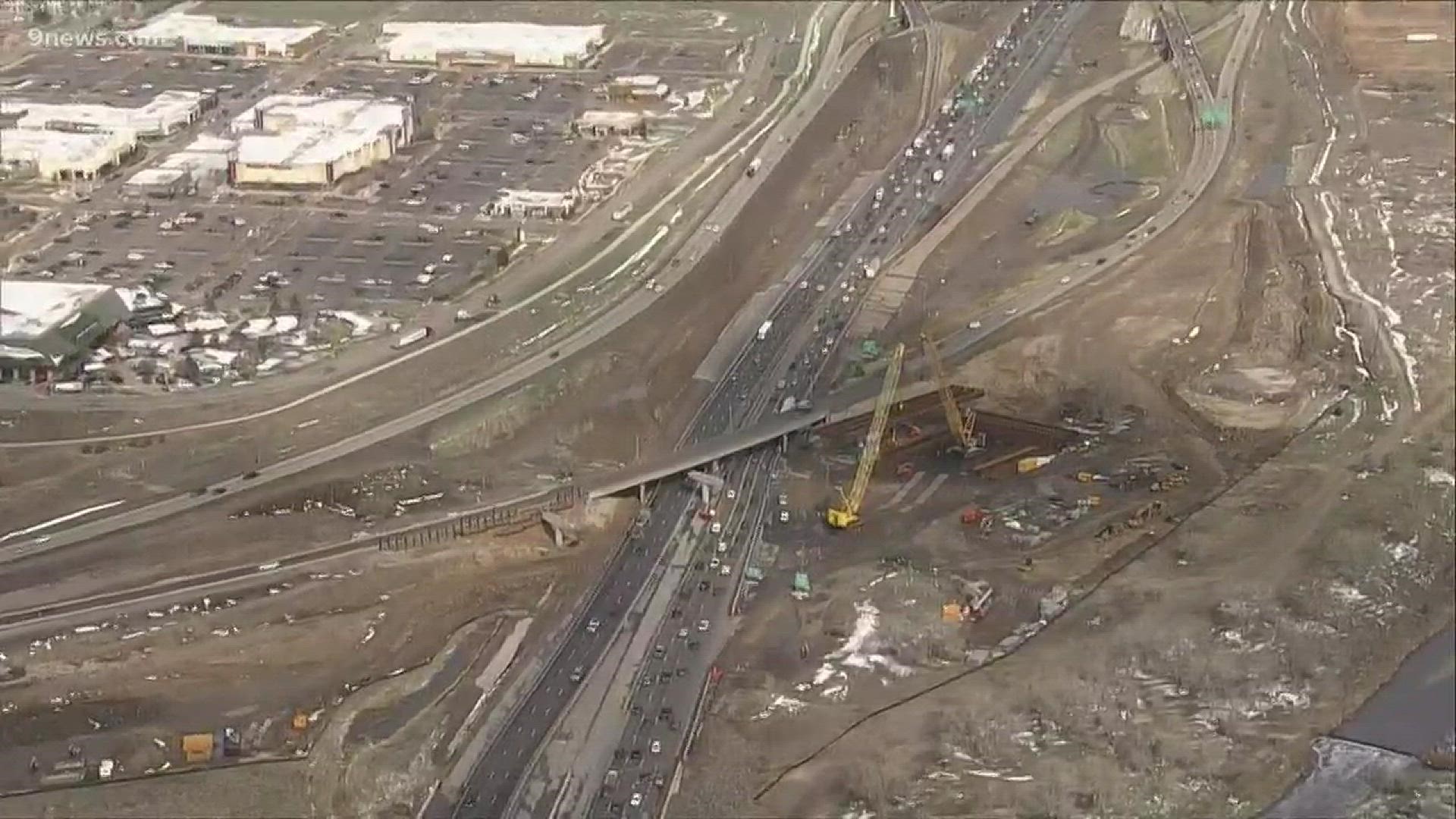 A stretch of Interstate 70 through northeast Denver will be completely closed in both directions this weekend as part of ongoing construction for the Central 70 Project.
