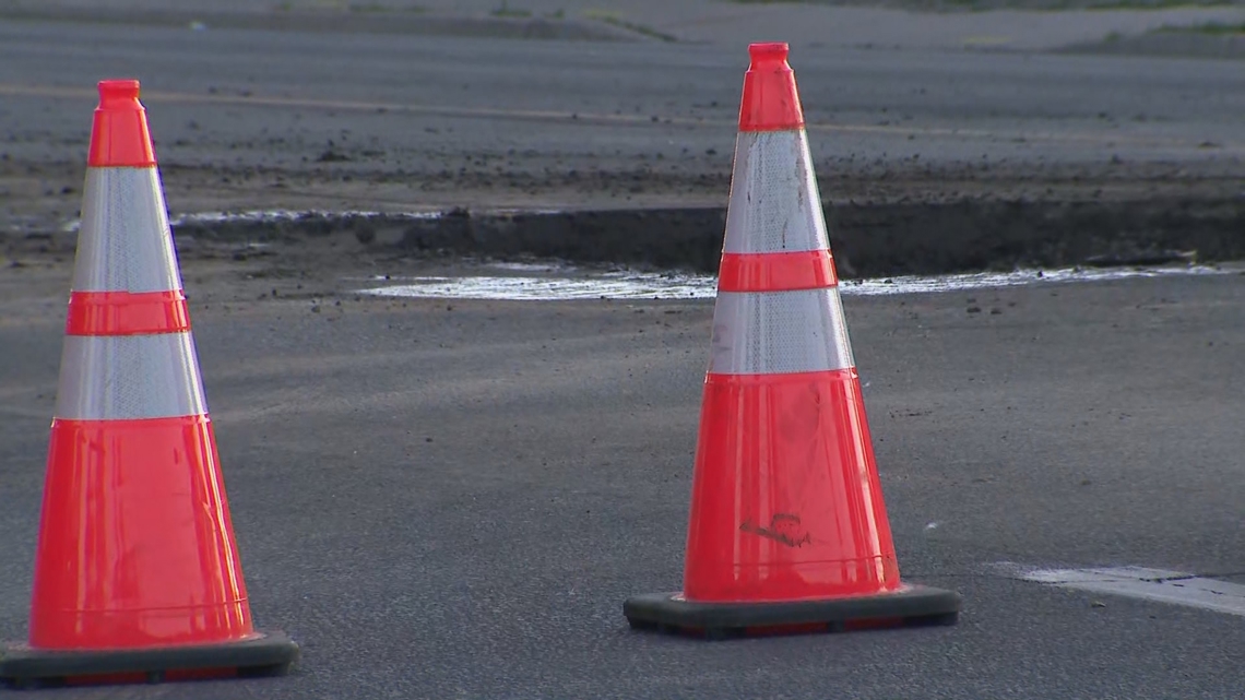 Sheridan Boulevard closed for water line break