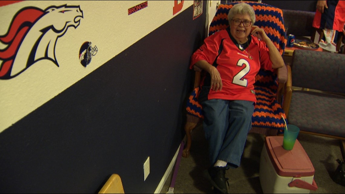 Denver Broncos 'Abuelita' has huge collection of memorabilia