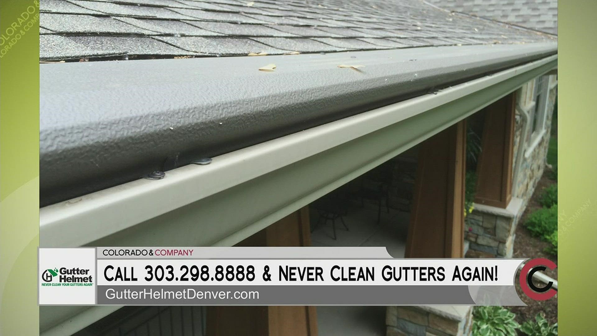 Never clean your gutters again! Gutter Helmet is offering CoCo viewers a great deal—up to 50% off, at the time of estimate only. Senior and military discounts are available, as well. Call 303.298.8888 or visit www.GutterHelmetDenver.com for more information. THIS INTERVIEW HAS COMMERCIAL CONTENT. PRODUCTS AND SERVICES FEATURED APPEAR AS PAID ADVERTISING.