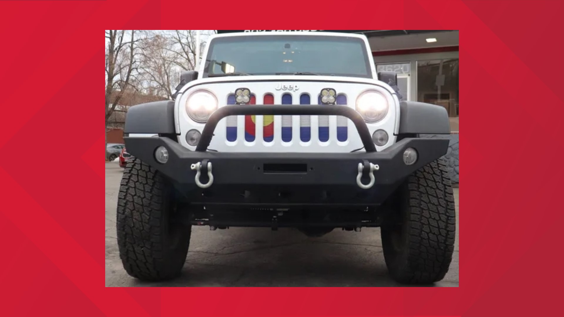 Worker hurt after being run over by man stealing Jeep in Denver | 9news.com