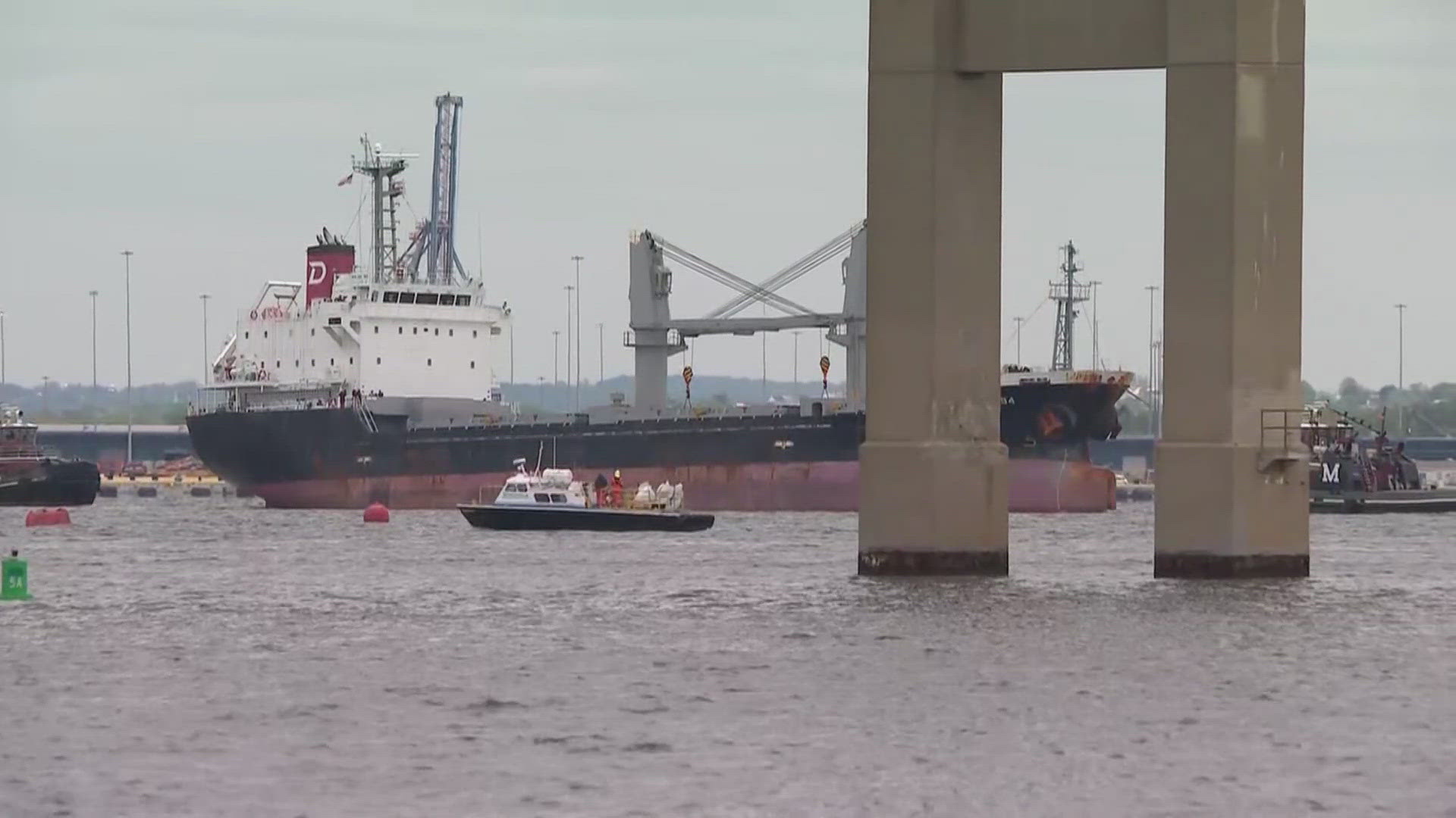 For a few days, ships have a way to leave after the Francis Scott Key Bridge Collapsed into the Chesapeake Bay when a ship crashed into it.