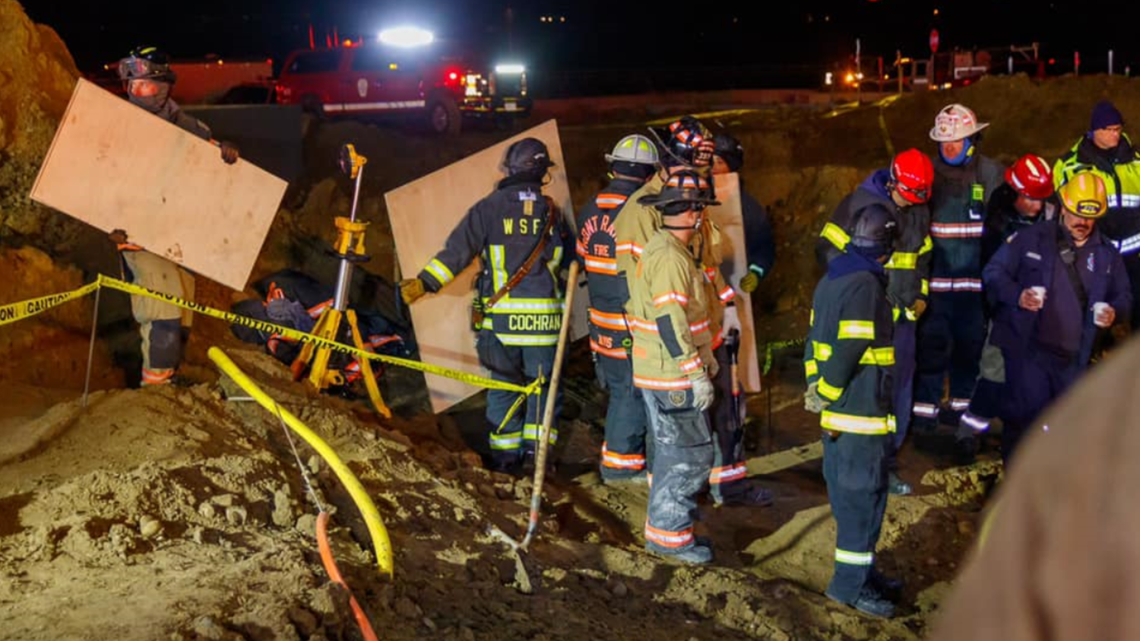 Construction Worker Dies In Partially Collapsed Trench 8473