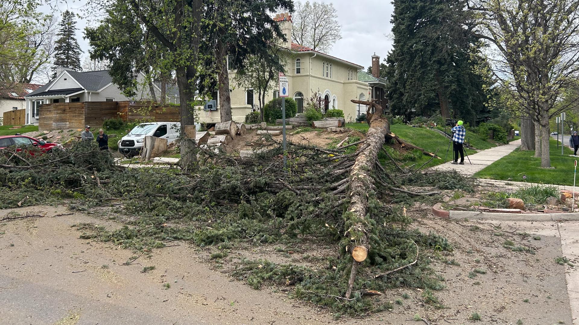 Strong winds in Denver, Front Range foothills: Colorado forecast ...
