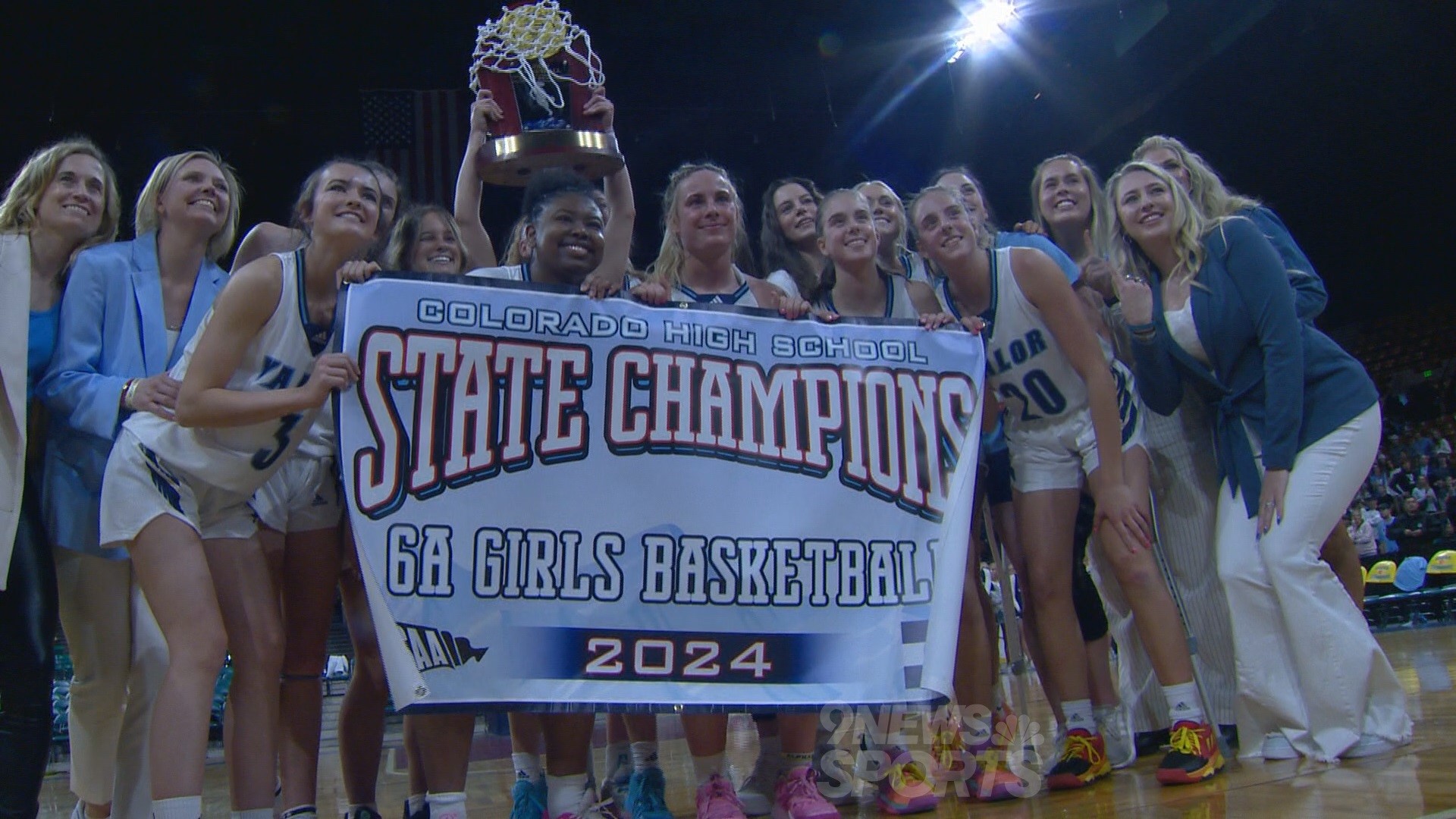 The Eagles cruised past Regis Jesuit 58-44 in the Class 6A state title game.