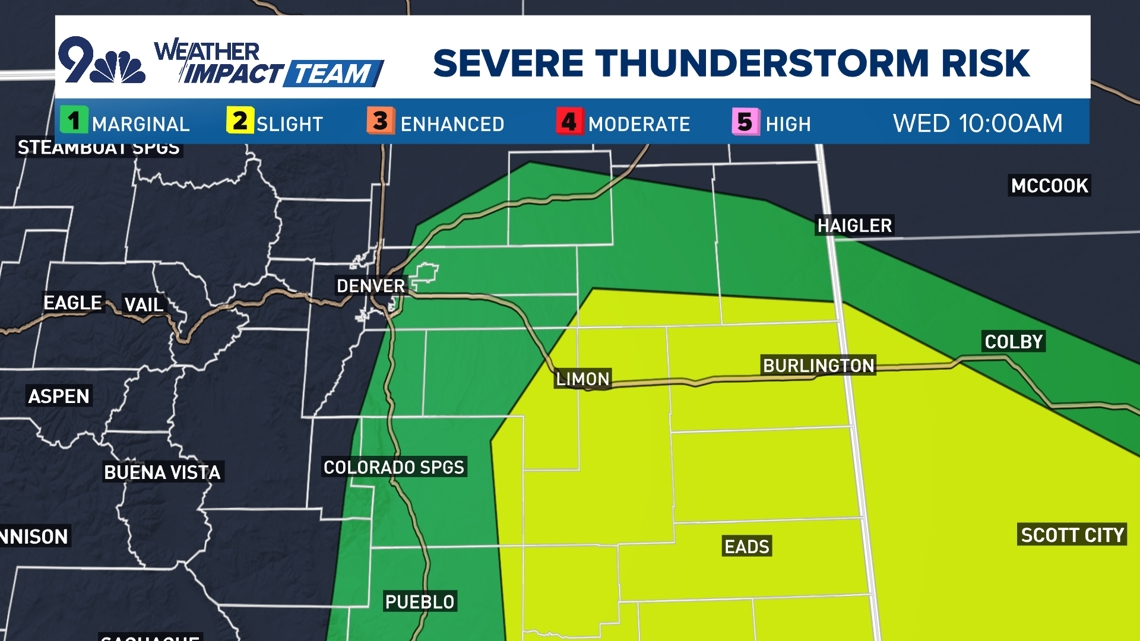 Denver forecast: Severe storms to hit eastern plains of Colorado ...