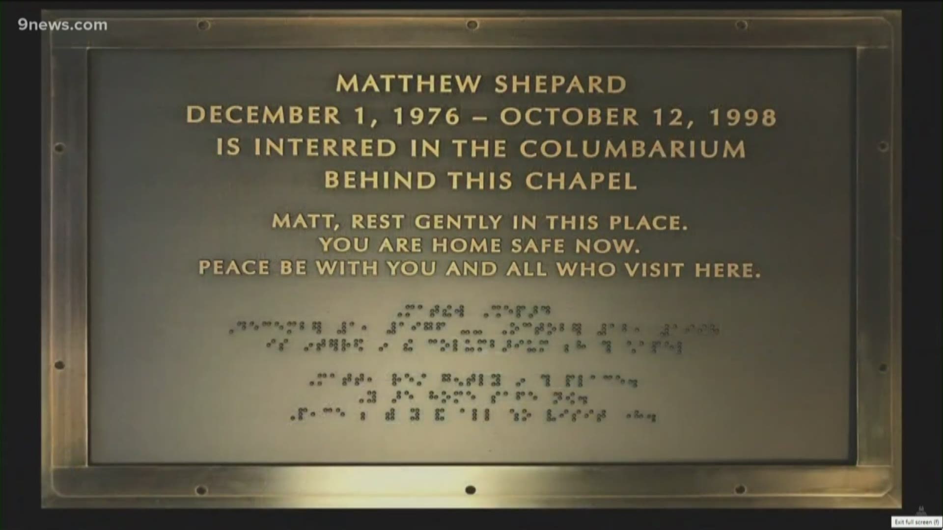Matthew Shepard should have turned 43 on Dec. 1. Instead, he was brutally beaten and left to die in Laramie, Wyoming in 1998 -- targeted because he was gay.