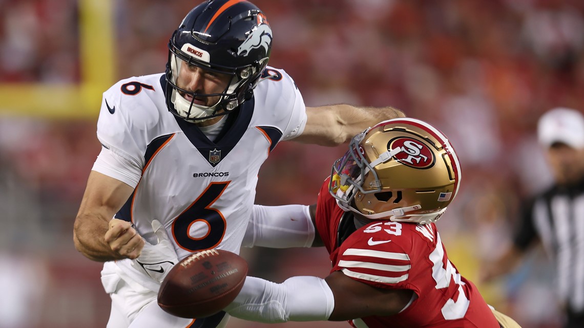 49ers vs broncos regular season