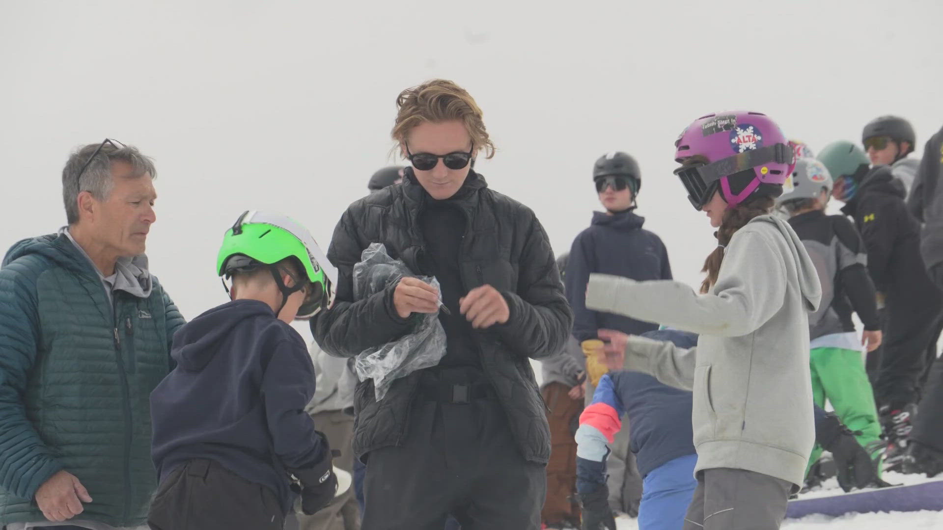 U.S. Olympian Red Gerard is spending time at Copper Mountain's Woodward camp as a coach to the kids in attendance.