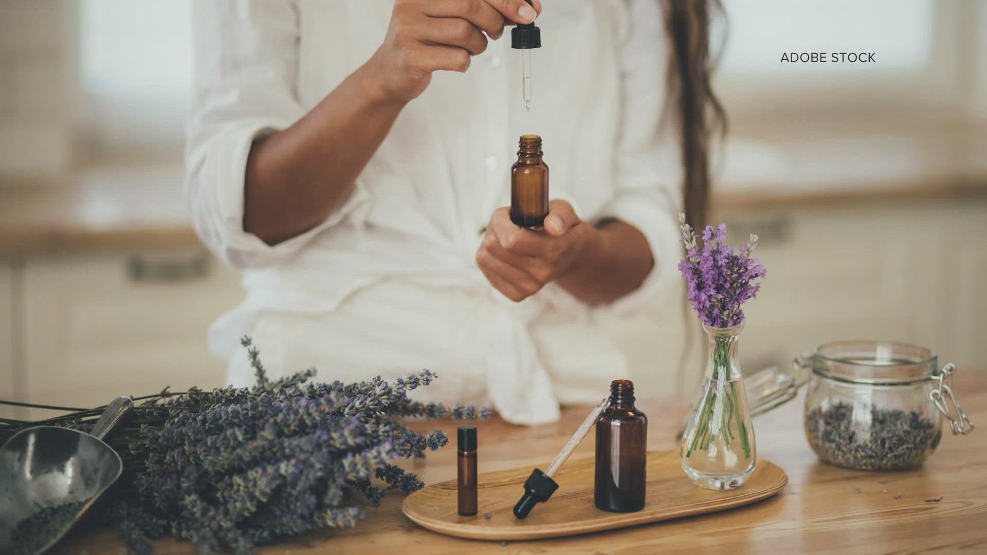 Aromatherapy, which has been used for centuries, is the practice of using essential oils for therapeutic benefit.