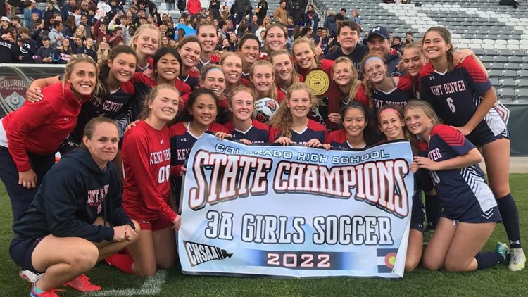 Kent Denver repeats as 3A girls soccer state champions