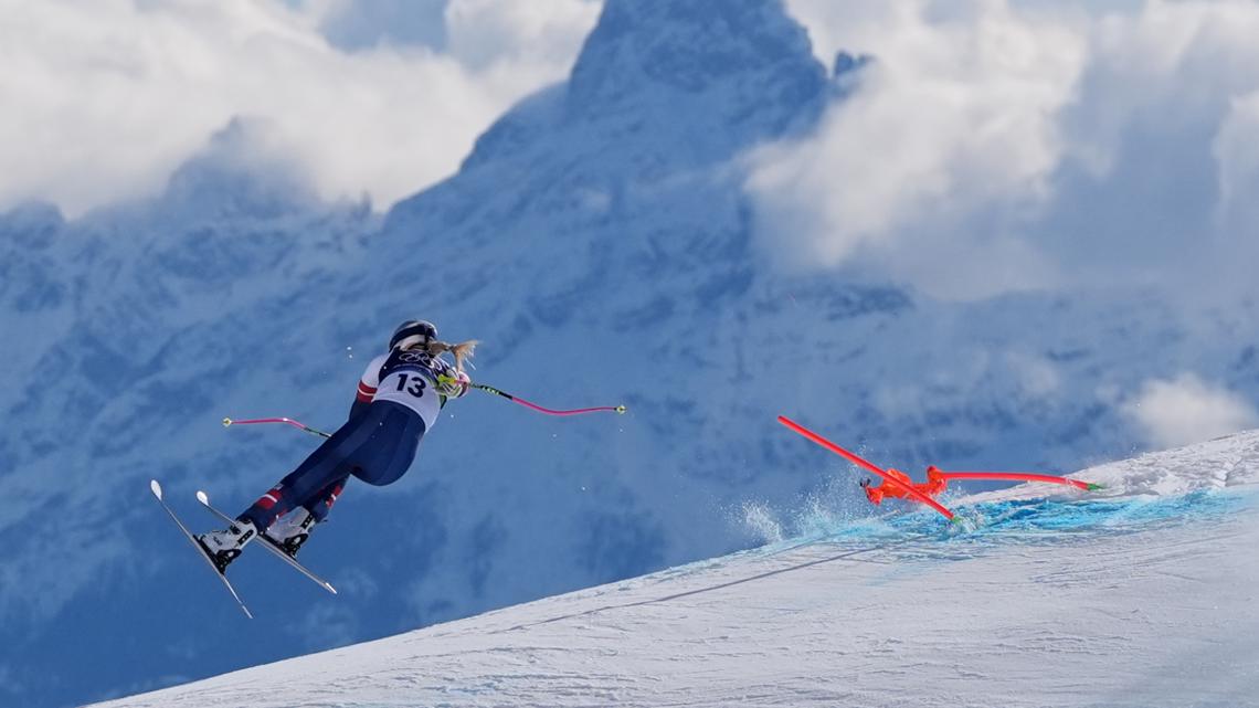Here's how Lindsey Vonn did in the Olympic downhill