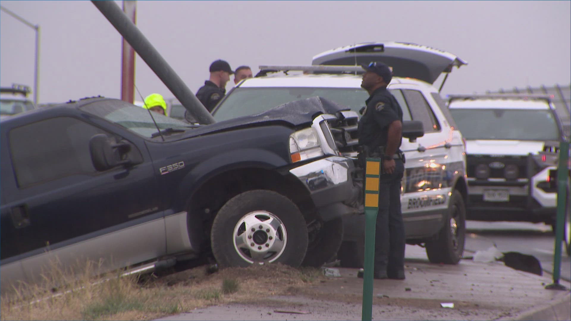 Police said someone fired shots from one vehicle into another Friday afternoon.