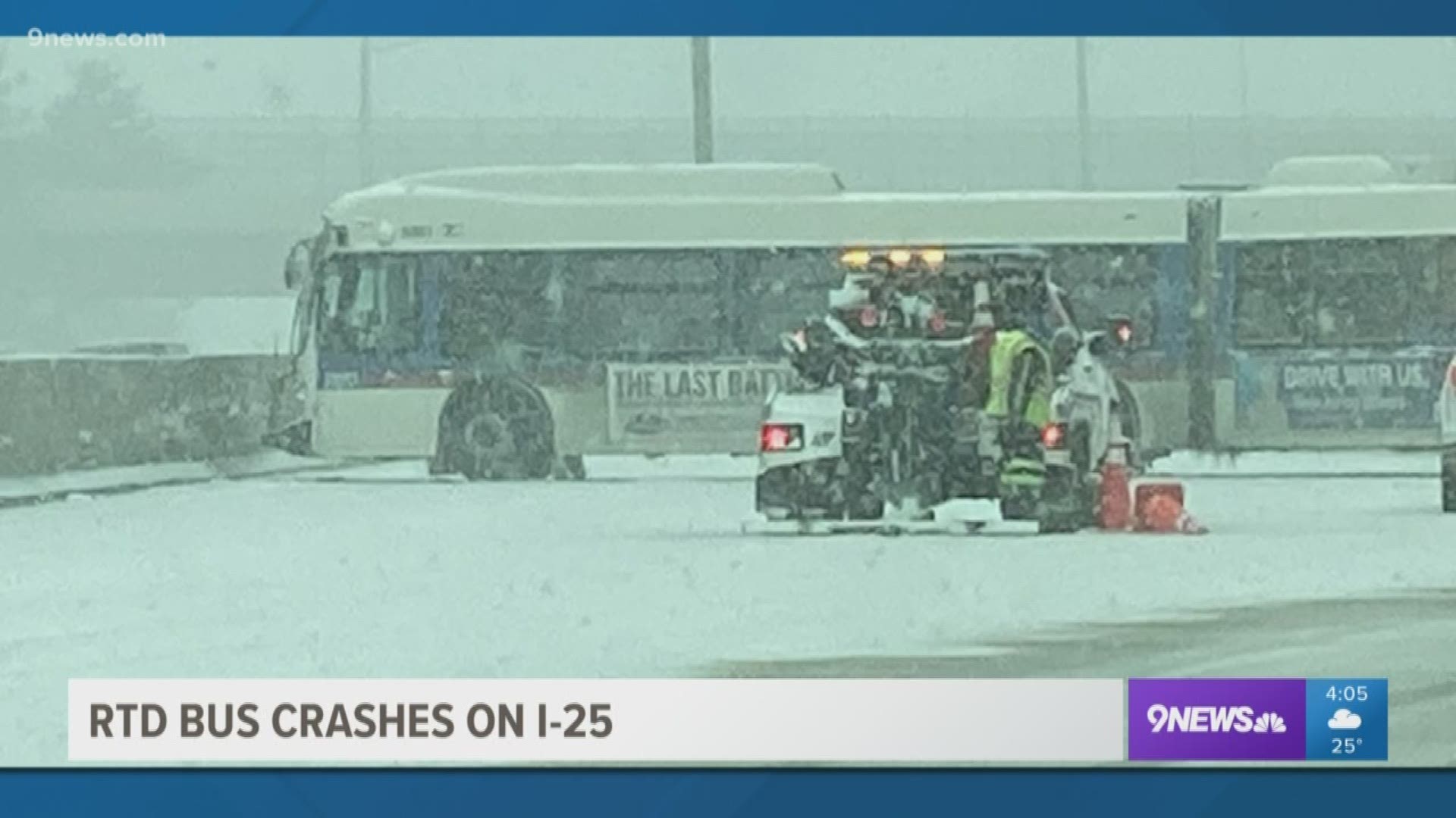 Snow made for a messy commute Thursday morning in the Denver metro area.