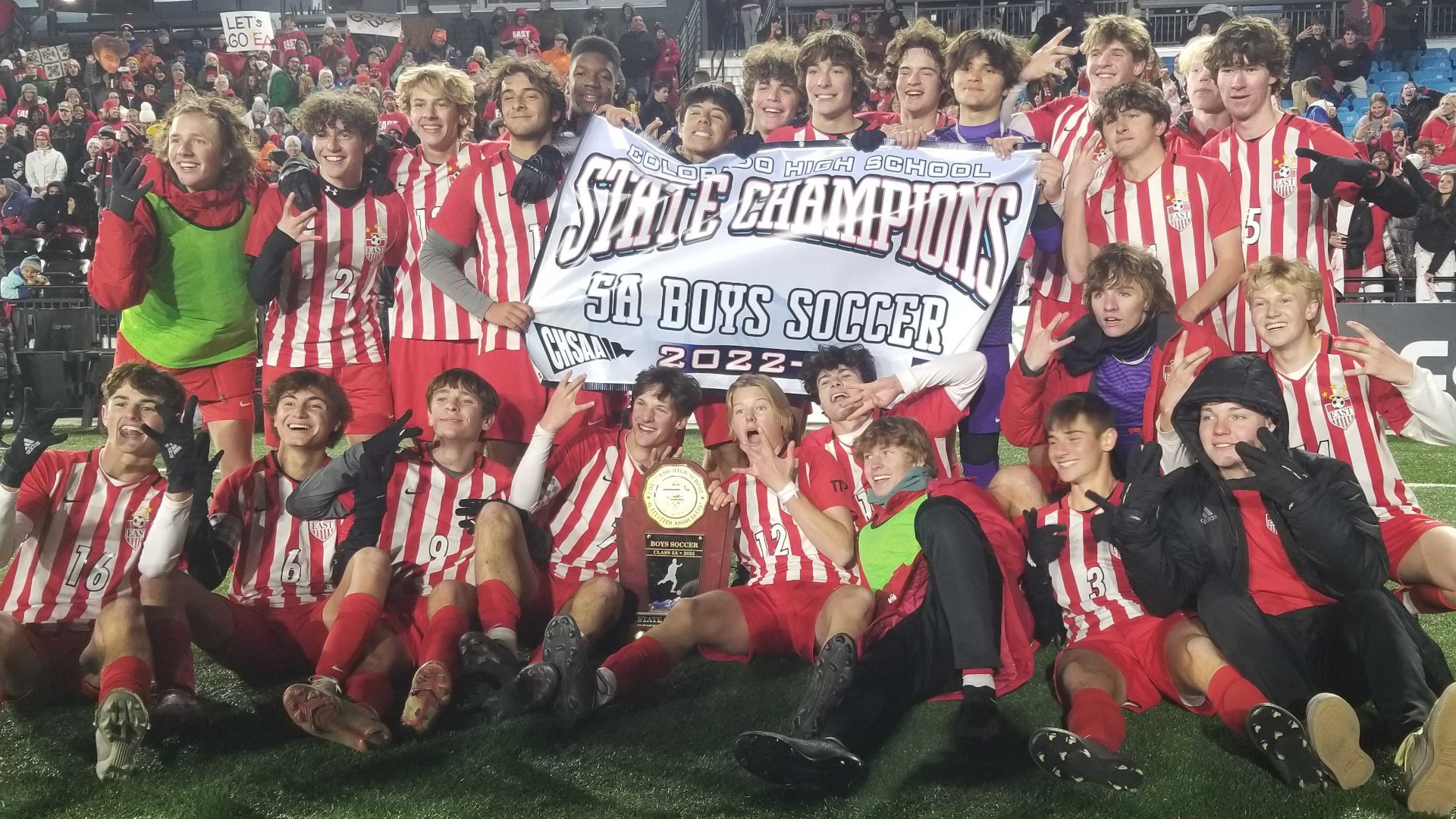 The Angels blanked the Knights 1-0 on Saturday to capture the Class 5A state title.