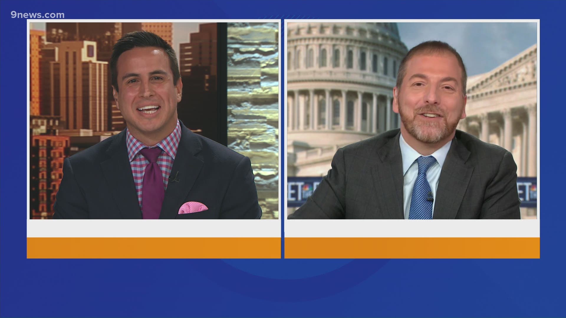 NBC's Chuck Todd talks about U.S. leadership on vaccinations and the MLB All-Star Game moving to Colorado.
