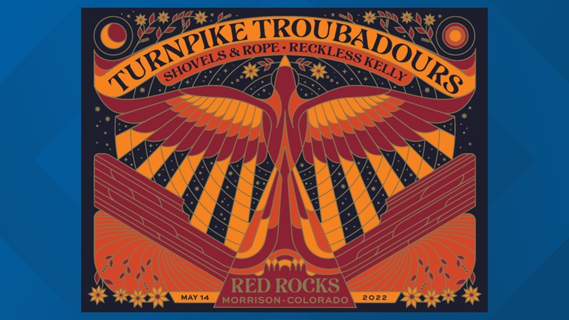 Turnpike Troubadours akan tampil di Red Rocks Colorado
