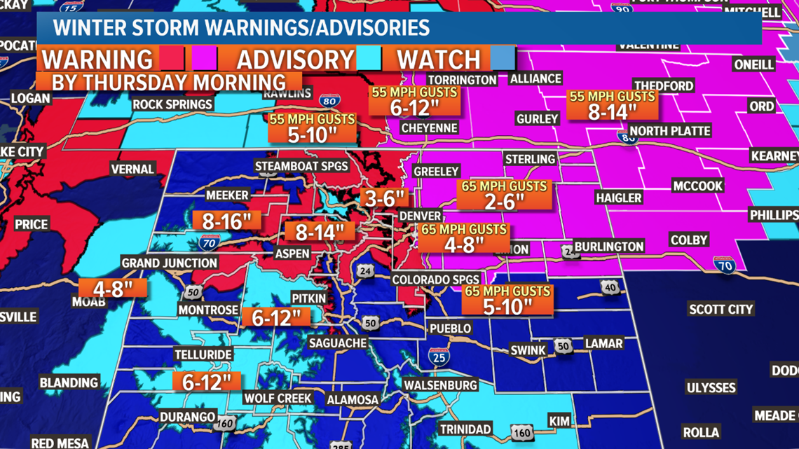Colorado blizzard Denver safety teams prepared to assist residents