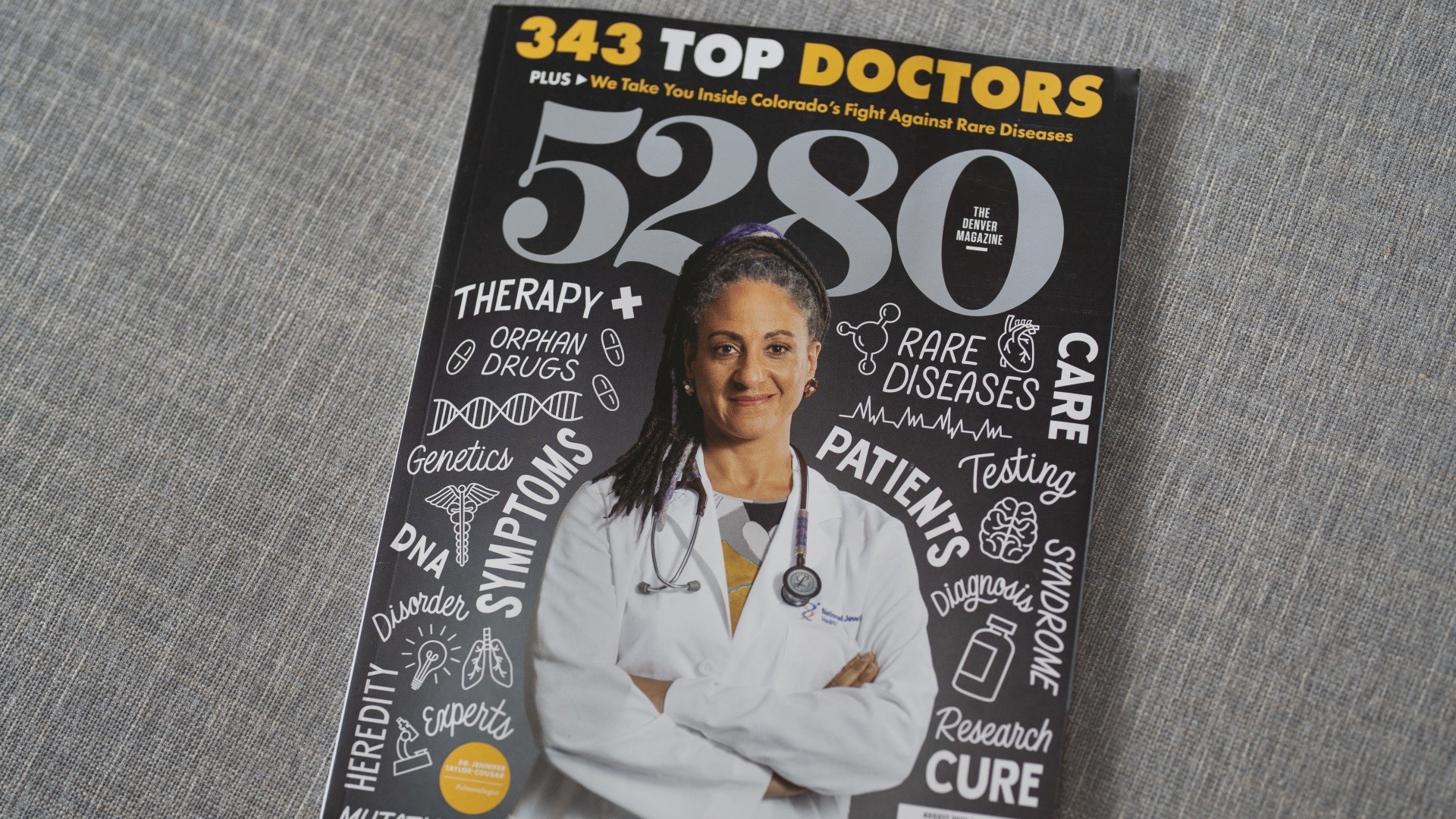 Dr. Jennifer TaylorCousar researches cystic fibrosis medication