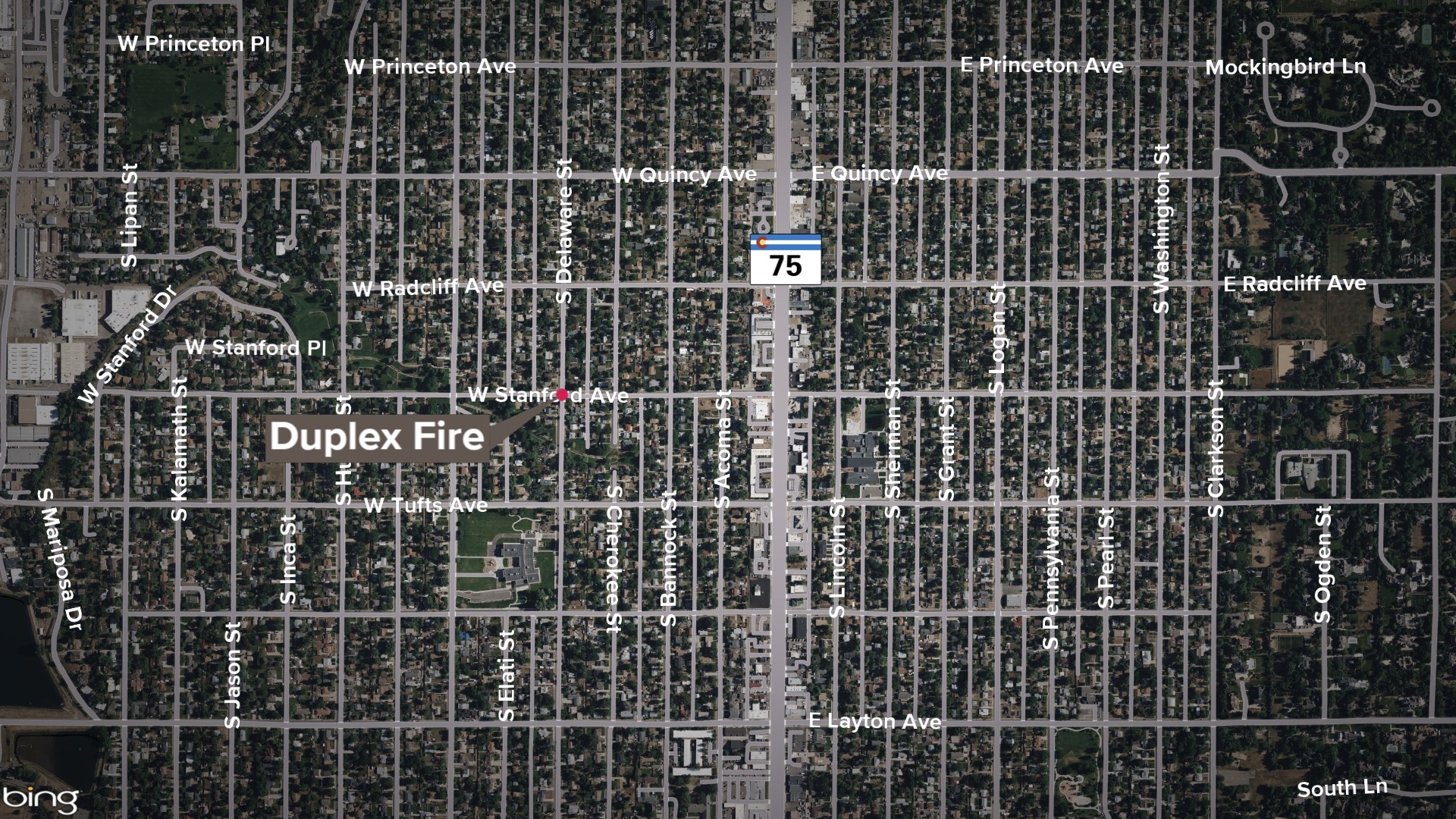 Firefighters respond to duplex fire in Denver suburb Englewood | 9news.com