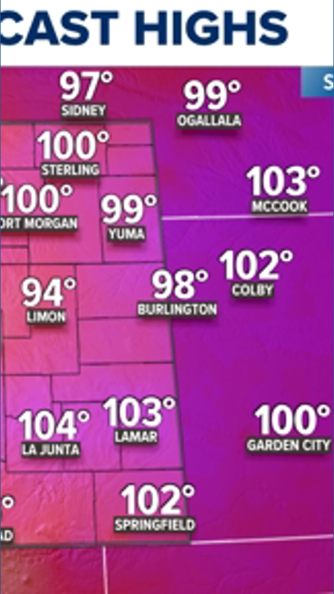 Denver faces record heat with highs near 100°, wildfire smoke in ...