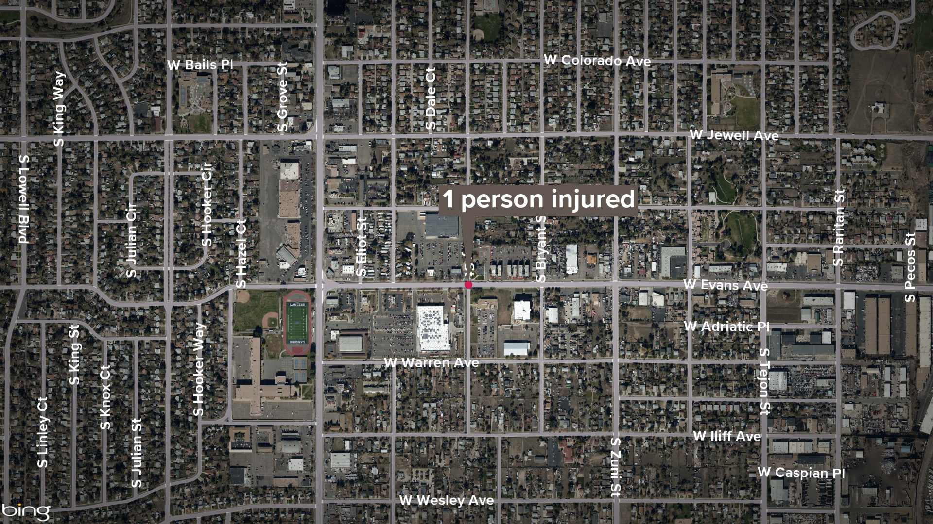 1 hurt in Denver parking lot shooting | 9news.com