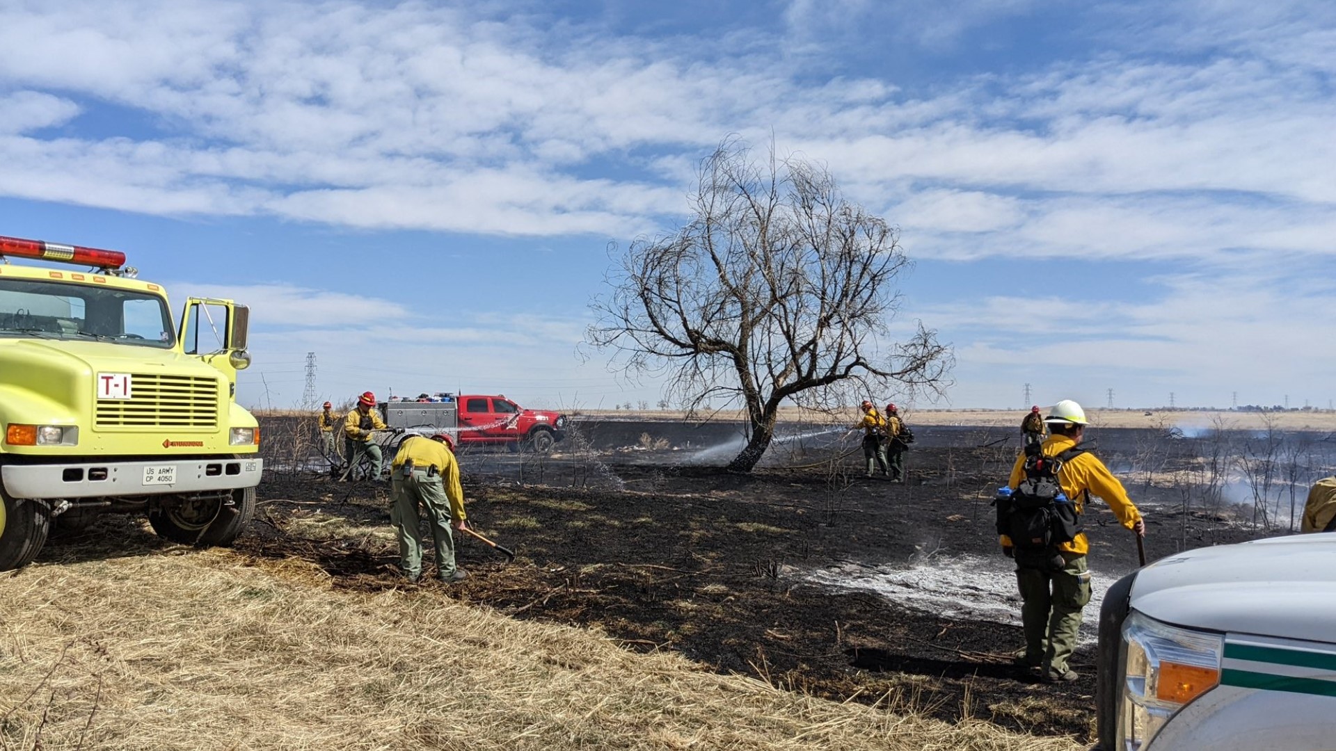 Smoke in Denver is from prescribed burn at Rocky Mountain Arsenal