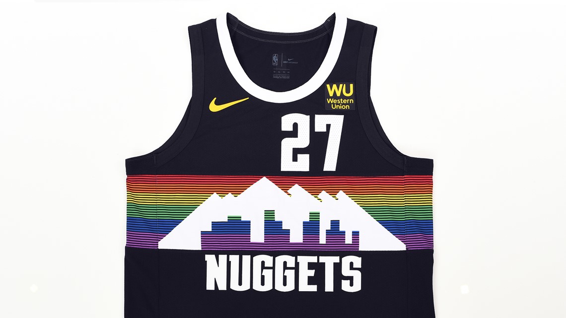 nuggets rainbow jersey black