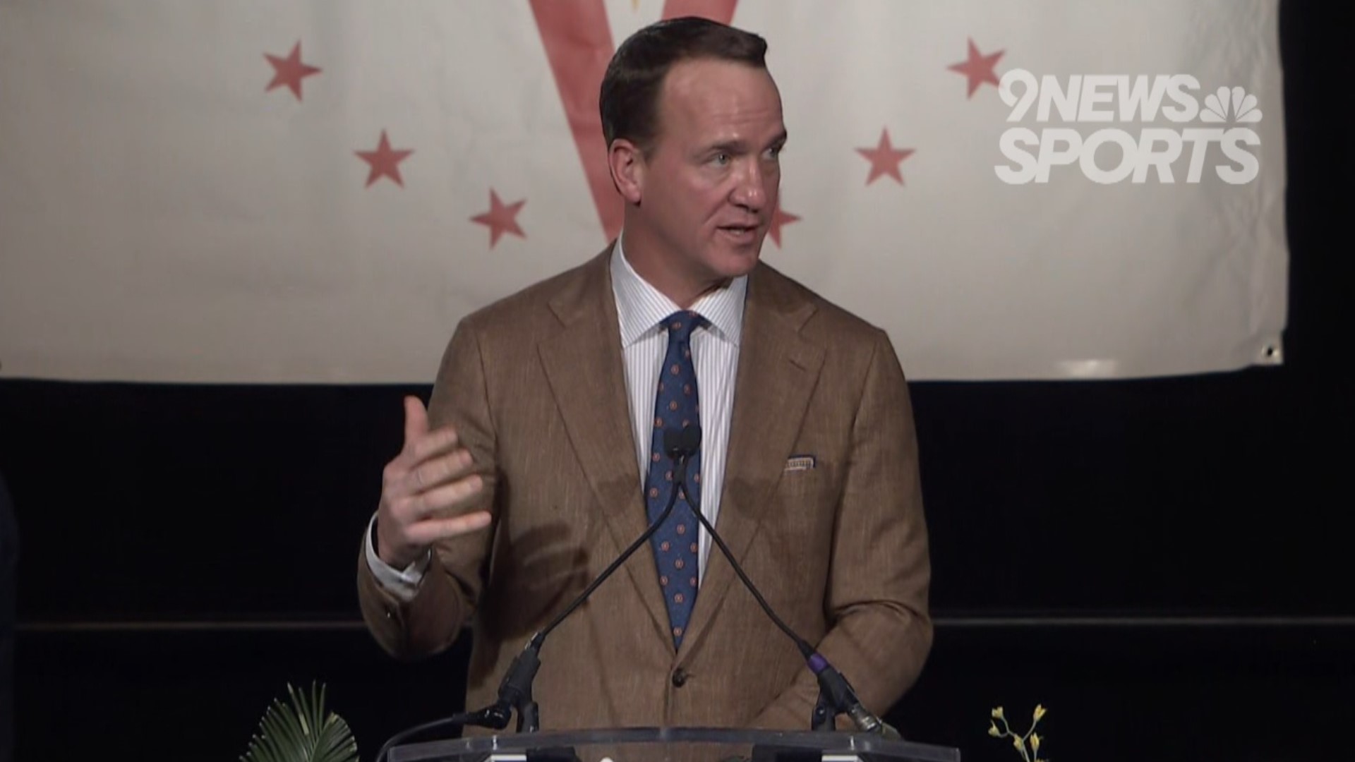 Former Broncos QB Peyton Manning made the announcement at the 2022 Colorado Sports Hall of Fame ceremony on Thursday night.