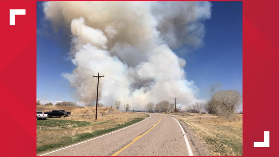 Wildfire burns in Otero County | 9news.com