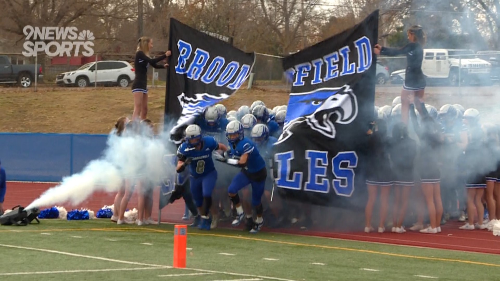 The Eagles defeated the Grizzlies 38-6 in the Class 4A quarterfinals on Saturday.