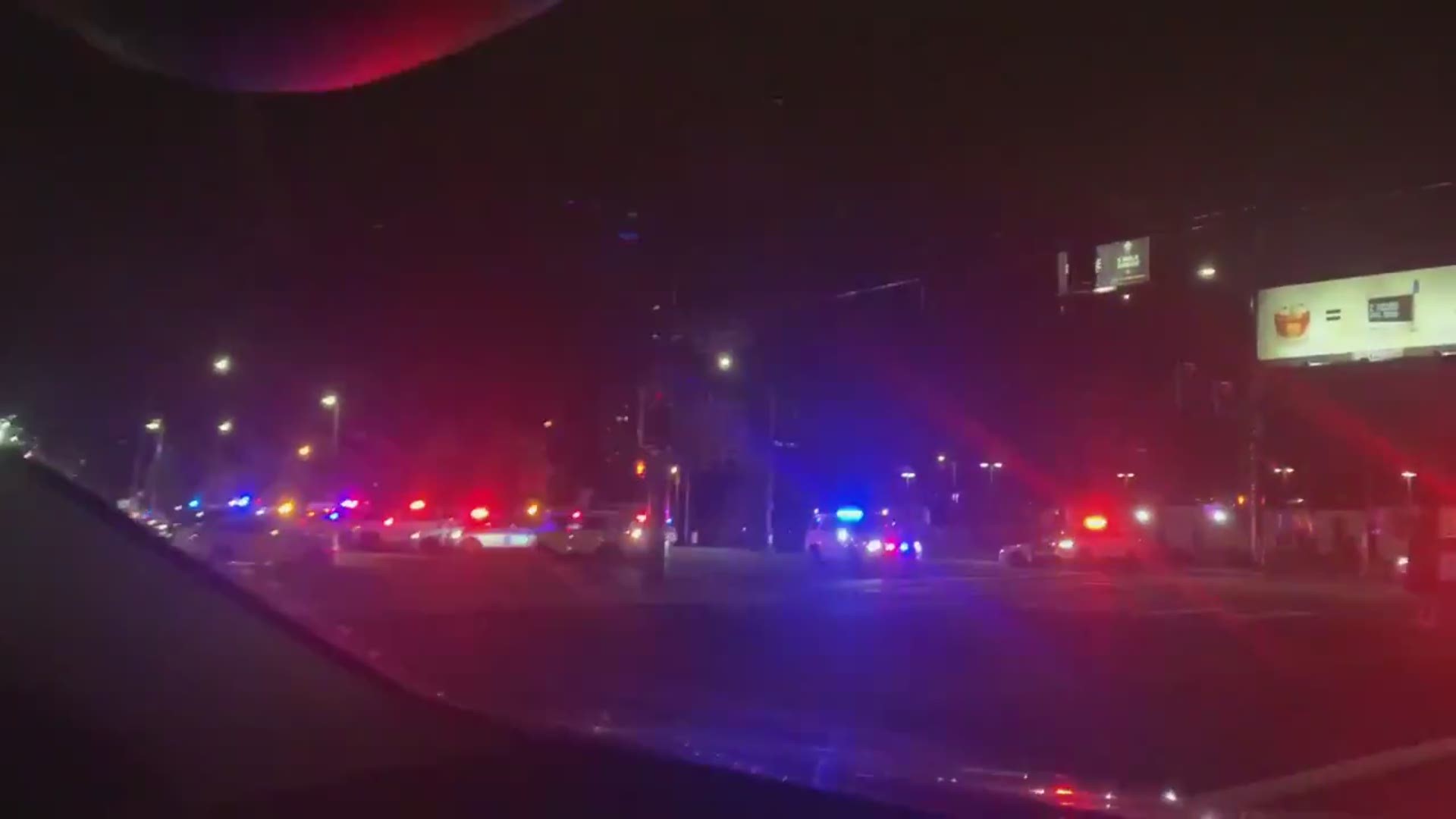 Police respond to incident at Shotgun Willies in Glendale. (Video courtesy: Bryce Corcoran)