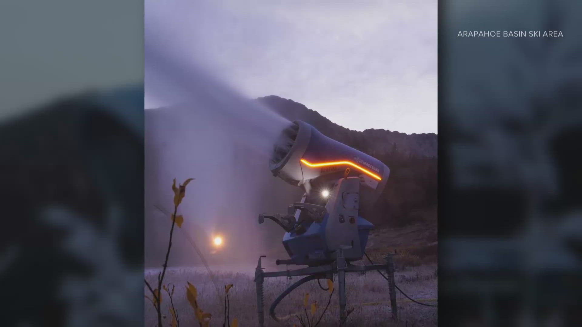 A slow-moving storm system brings the chance of accumulating snow to Colorado this weekend, and ski resorts are taking advantage of the cool temps.