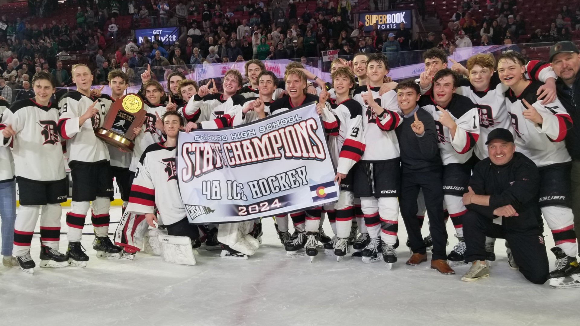 The Demons defeated the Summit Tigers 4-2 in the Class 4A championship game at DU's Magness Arena.