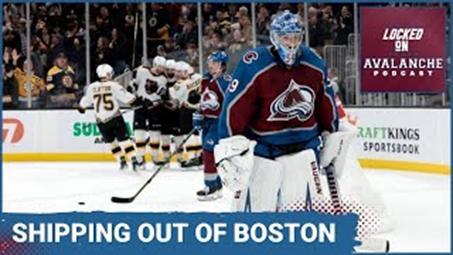 Lehkonen is the latest addition to the injury list as the Avalanche lose to  the Bruins | Locked on Avalanche Podcast 