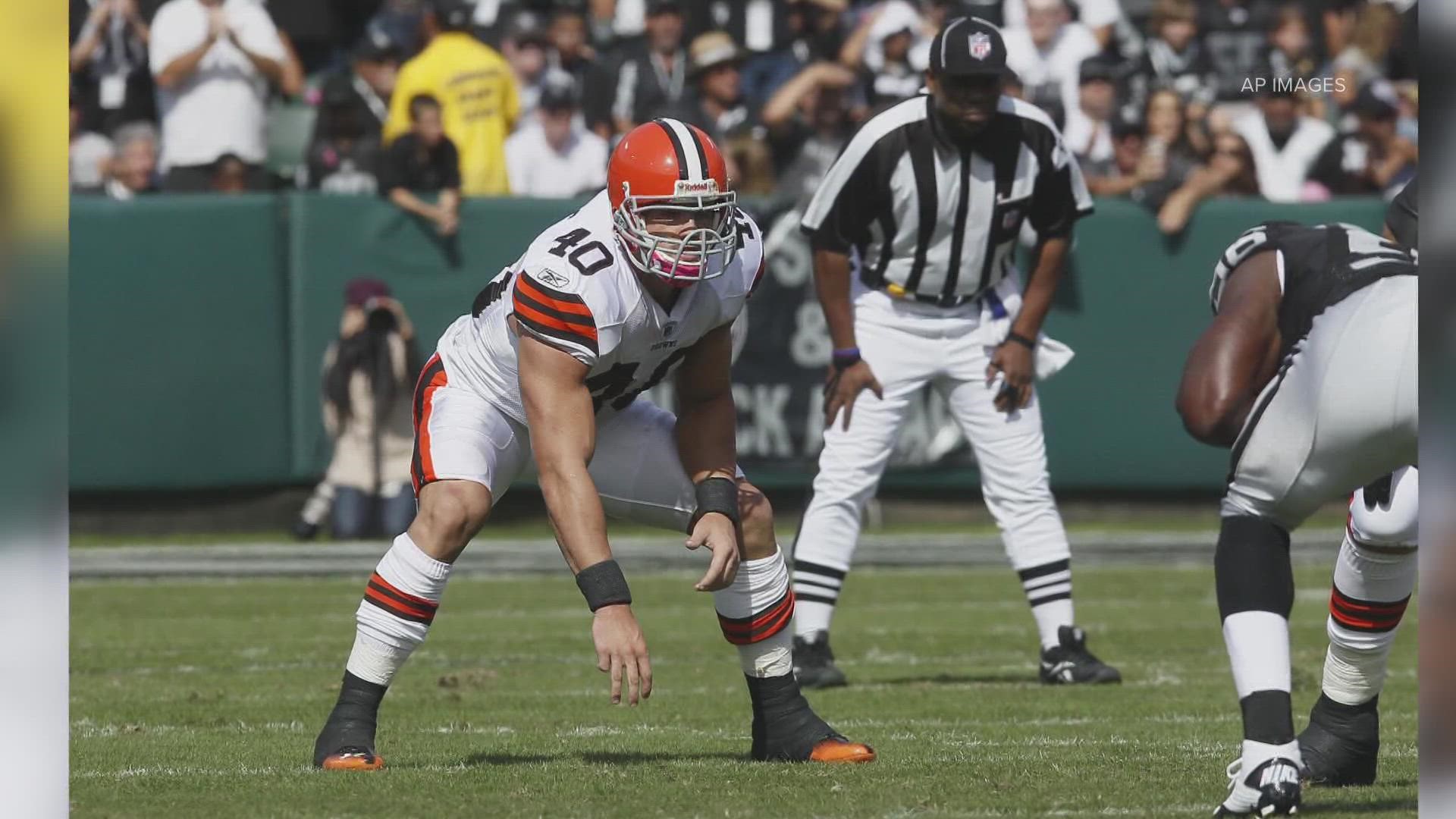 Peyton Hillis was reportedly injured while rescuing his children from drowning.
