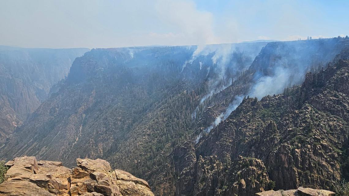 Couple returns to find home unscathed by South Rim Fire