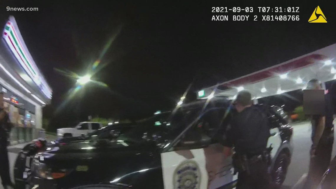 Video shows Sheridan Police officer placing hand around neck of ...