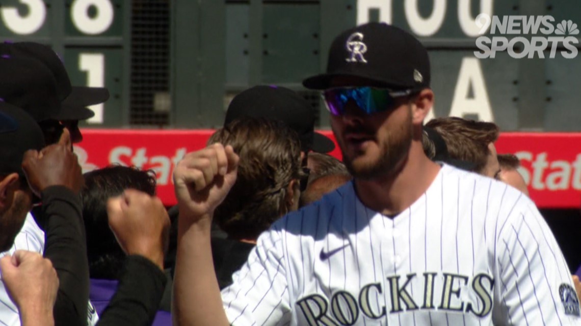 Downtown Denver celebrates Rockies Opening Day