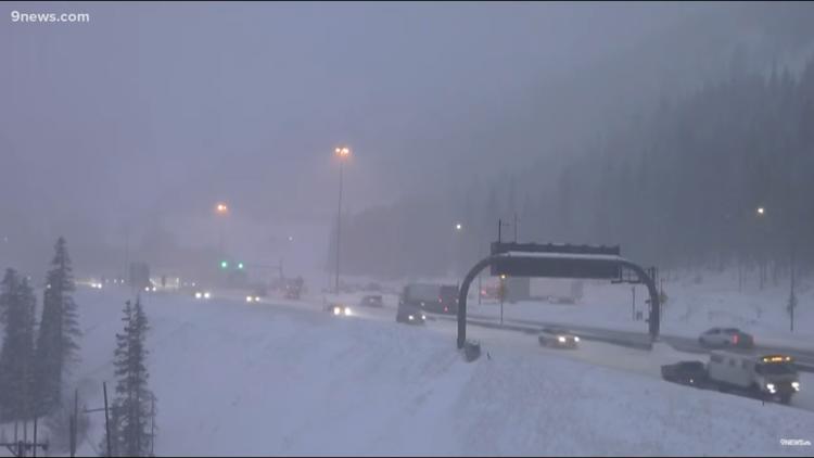 WATCH LIVE: Snow falls in Colorado's mountains